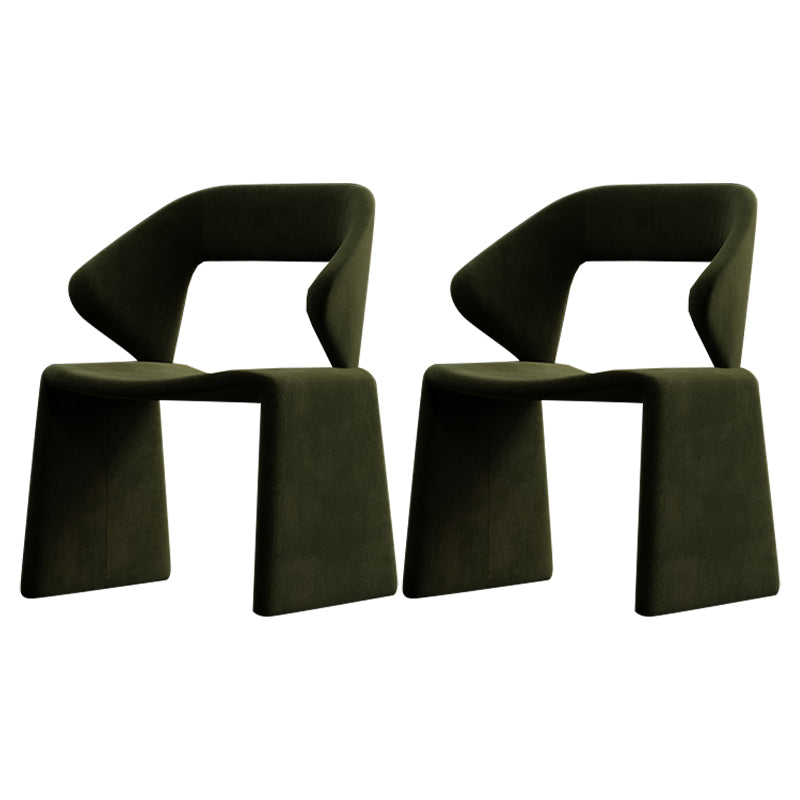 Upholstered and Velvet Open Back Dining and Accent Chairs for Home
