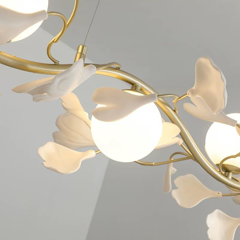 Modernism Globe Glass LED Hanging Pendant Lights for Dining Room