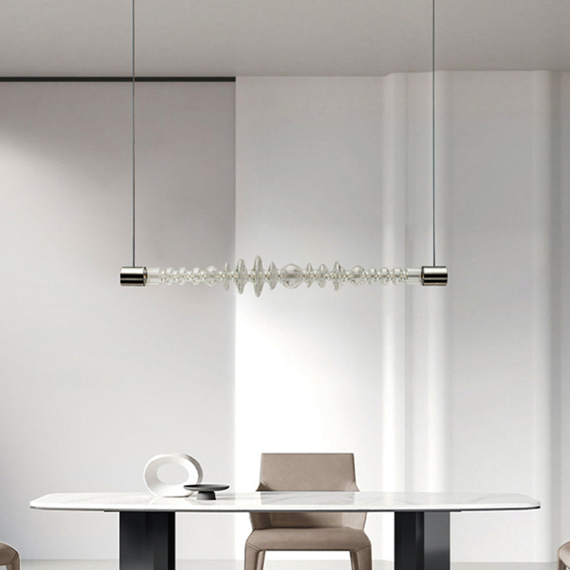 Modernism LED Hanging Pendant Lights with Glass for Dining Room
