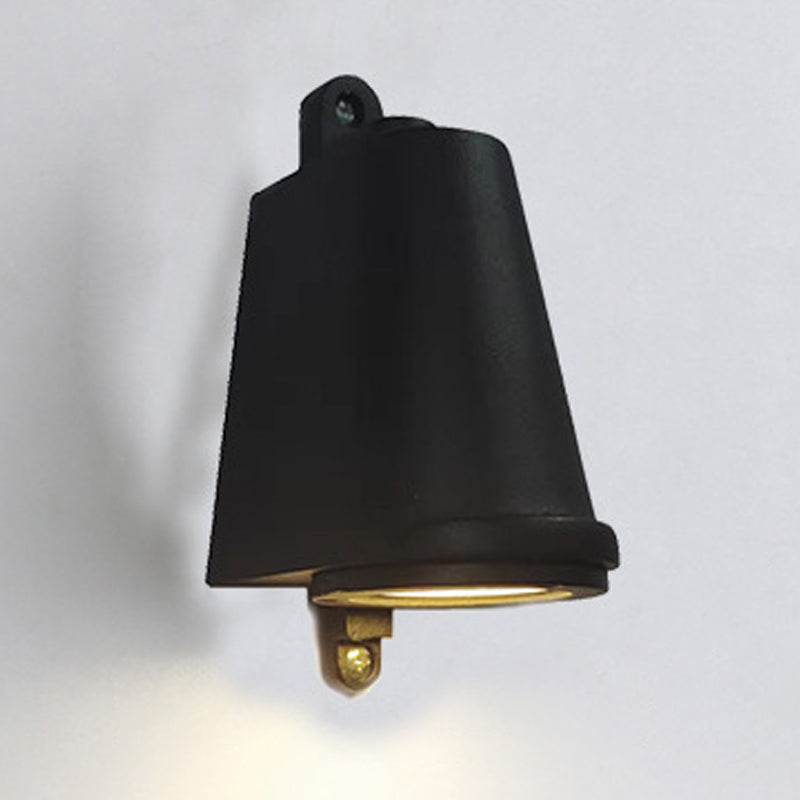 Geometric Simplicity Metal 1 Light Outside Wall Light Fixture