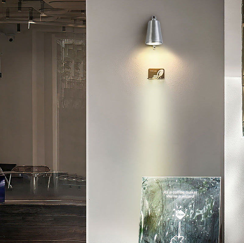 Geometric Simplicity Metal 1 Light Outside Wall Light Fixture