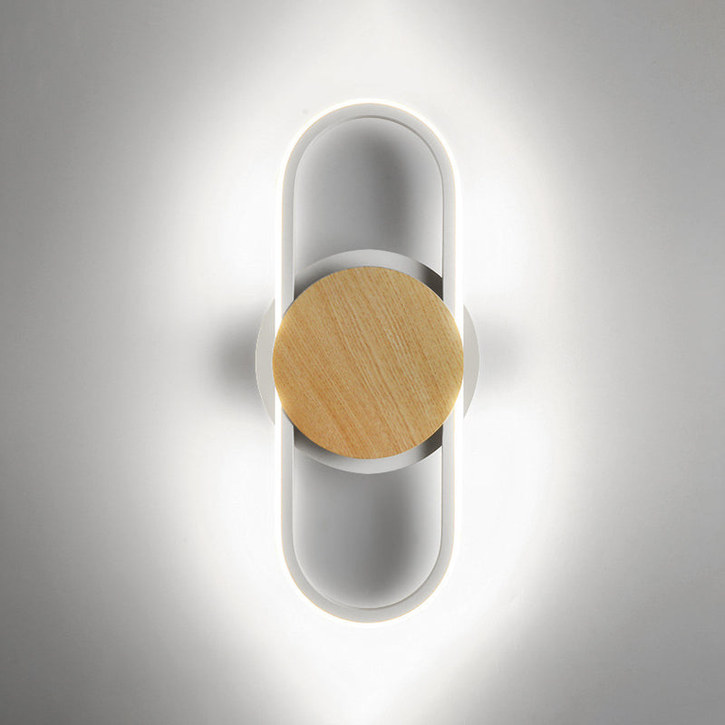 Metal Geometric Indoor Contemporary 1 Light Wall Light Fixture