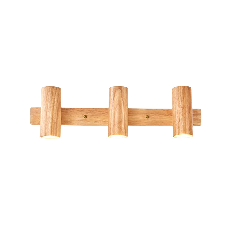 Modern Simple Shape Wall Light Sconces Wood Wall Lighting Fixtures