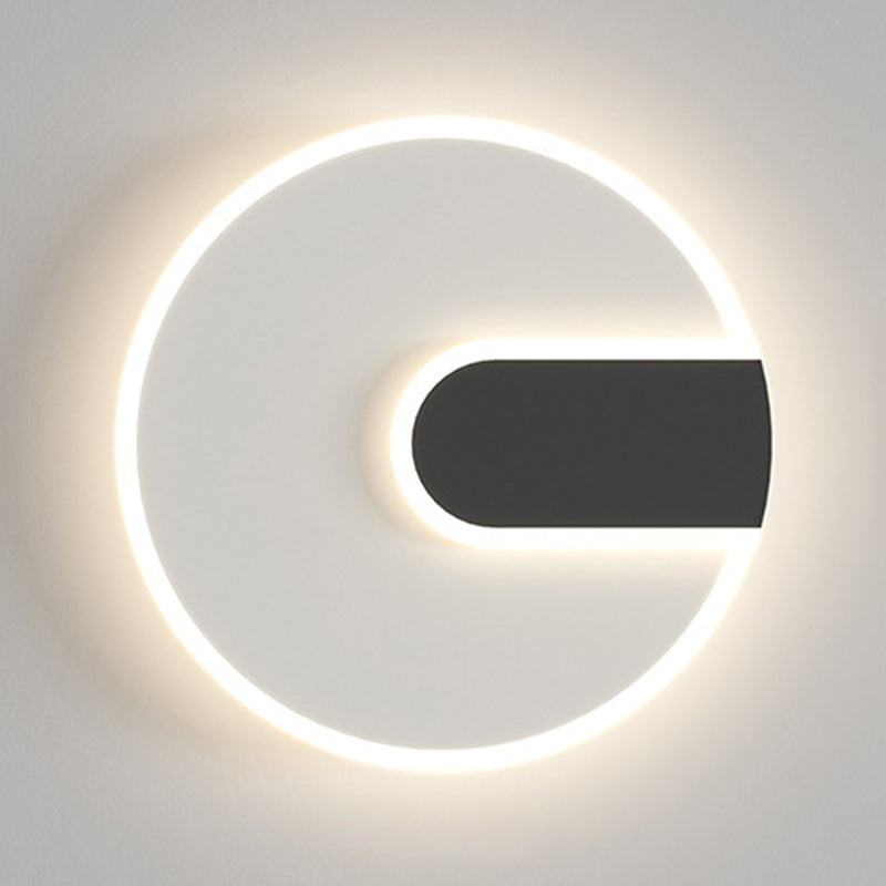 Simple Shape Wall Lighting Fixtures Modern Metal Wall Light Sconces for Bedroom