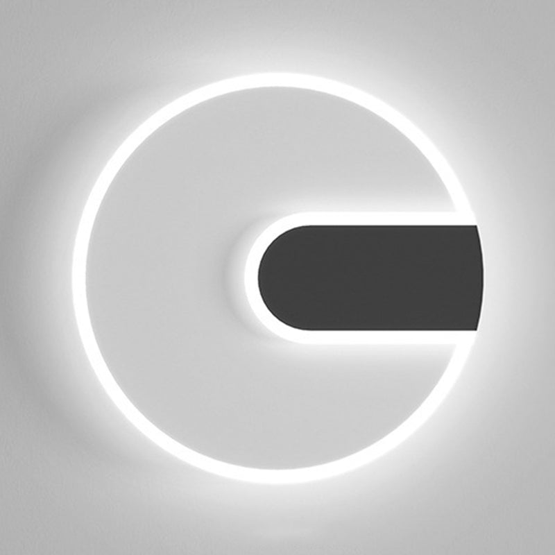 Simple Shape Wall Lighting Fixtures Modern Metal Wall Light Sconces for Bedroom