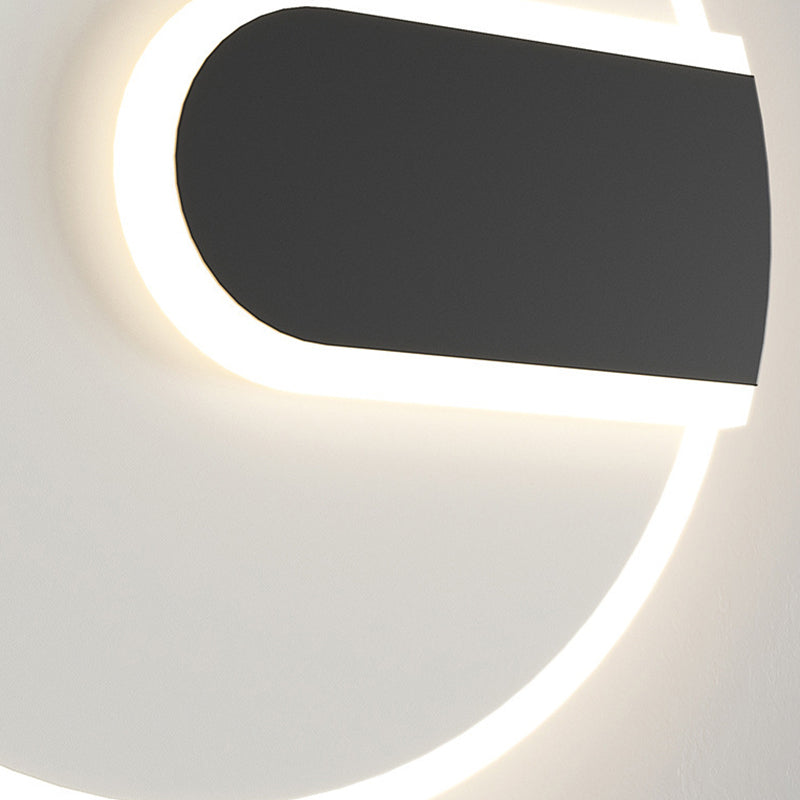 Simple Shape Wall Lighting Fixtures Modern Metal Wall Light Sconces for Bedroom