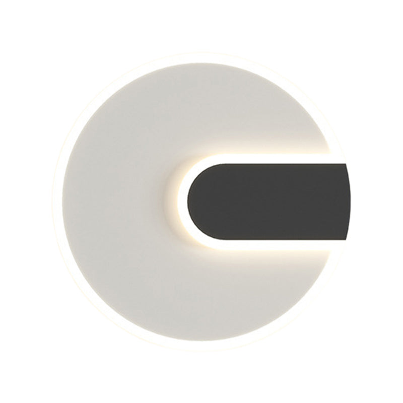 Simple Shape Wall Lighting Fixtures Modern Metal Wall Light Sconces for Bedroom