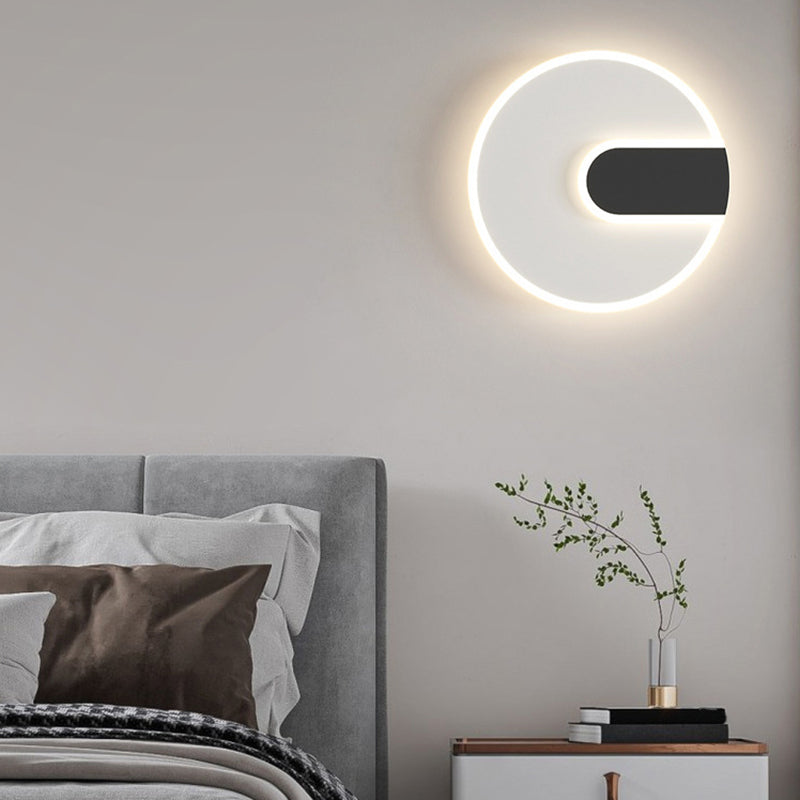 Simple Shape Wall Lighting Fixtures Modern Metal Wall Light Sconces for Bedroom