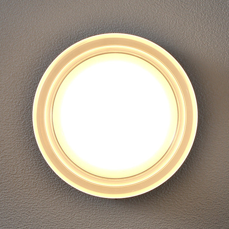Contemporary Single Silver Wall Mounted Sconce Glass LED Statement Wall Light