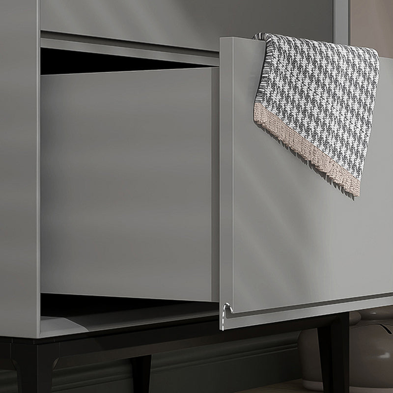 Modern Vertical Storage Chest with Soft-Close Drawers for Home