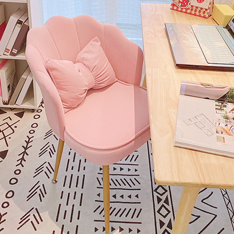 Armless Desk Chair Modern No Distressing Ergonomic Office Chair