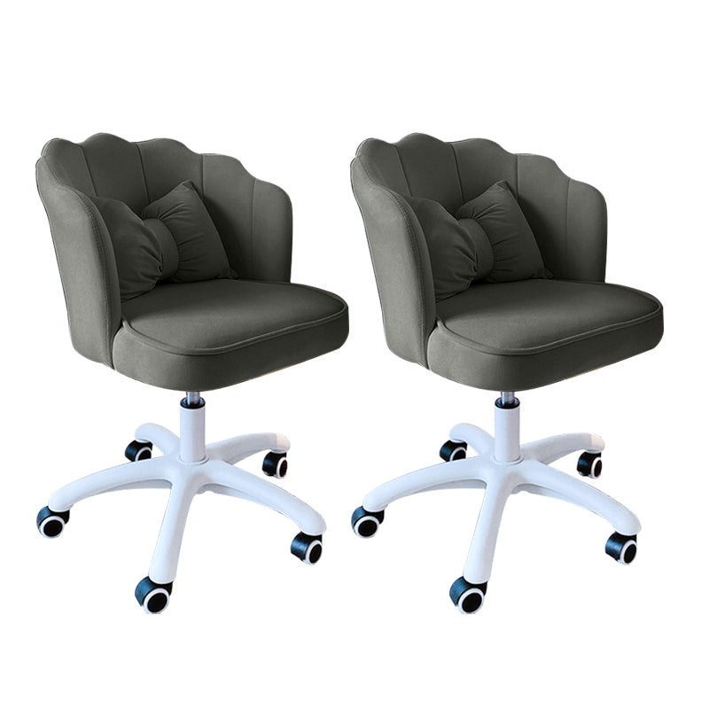 Armless Desk Chair Modern No Distressing Ergonomic Office Chair