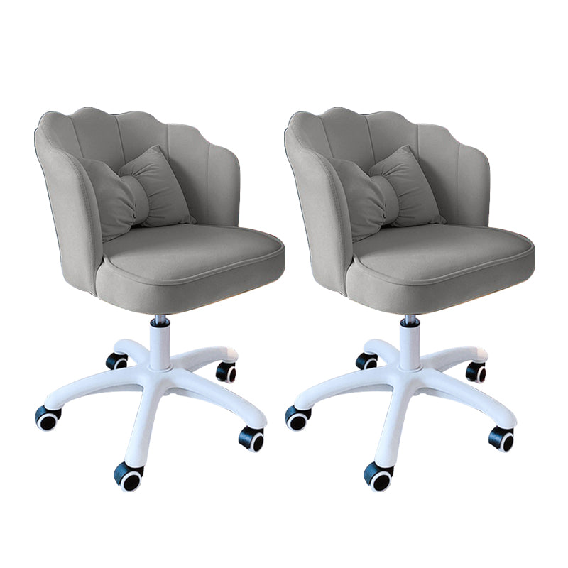 Armless Desk Chair Modern No Distressing Ergonomic Office Chair