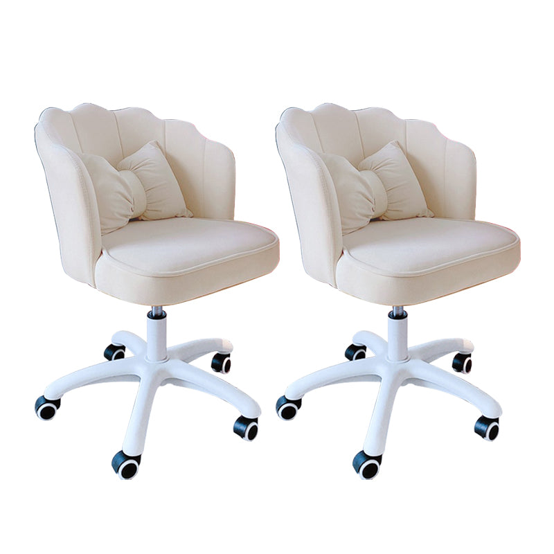 Armless Desk Chair Modern No Distressing Ergonomic Office Chair