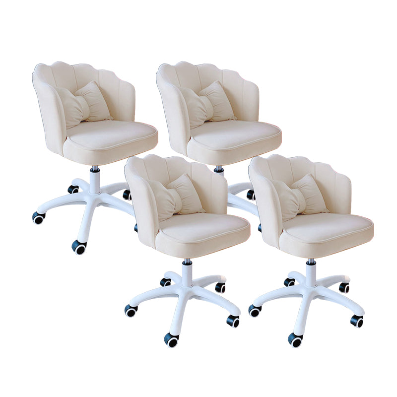 Armless Desk Chair Modern No Distressing Ergonomic Office Chair