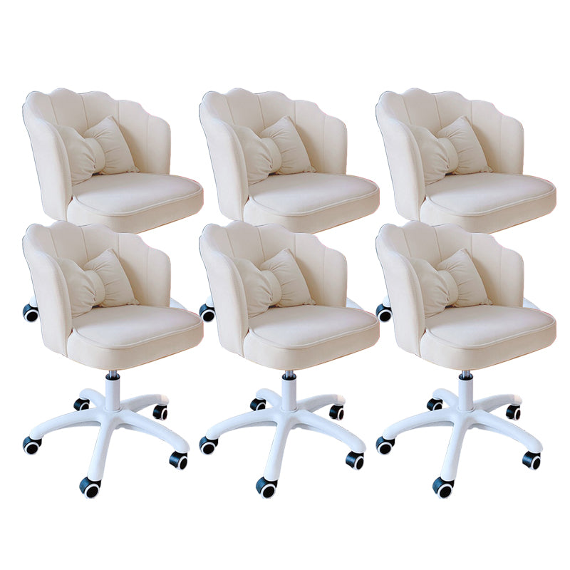 Armless Desk Chair Modern No Distressing Ergonomic Office Chair