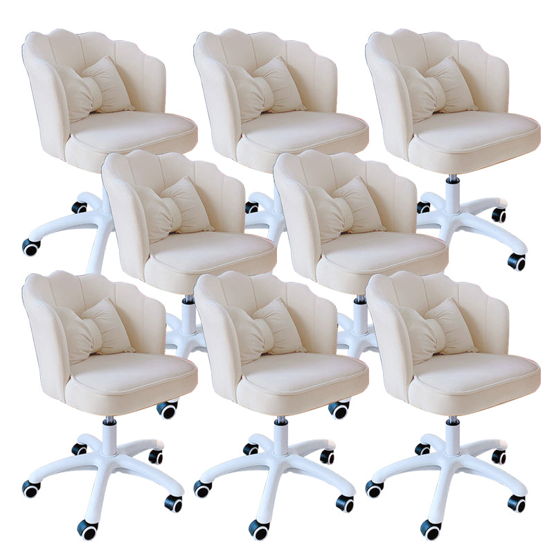 Armless Desk Chair Modern No Distressing Ergonomic Office Chair