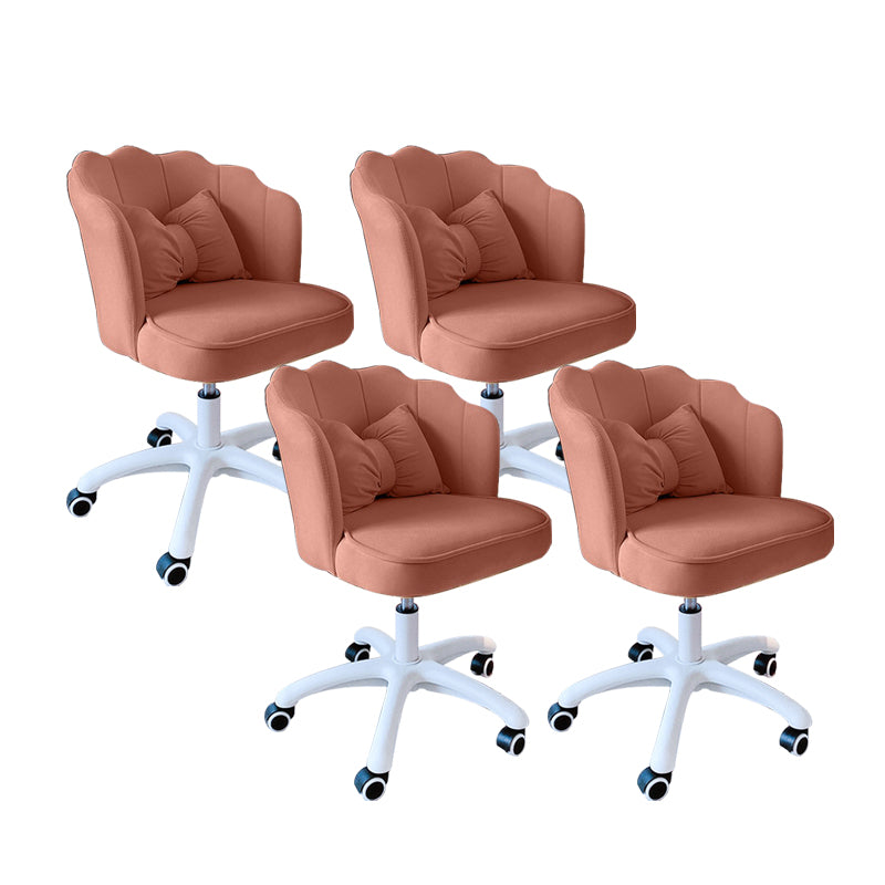 Armless Desk Chair Modern No Distressing Ergonomic Office Chair