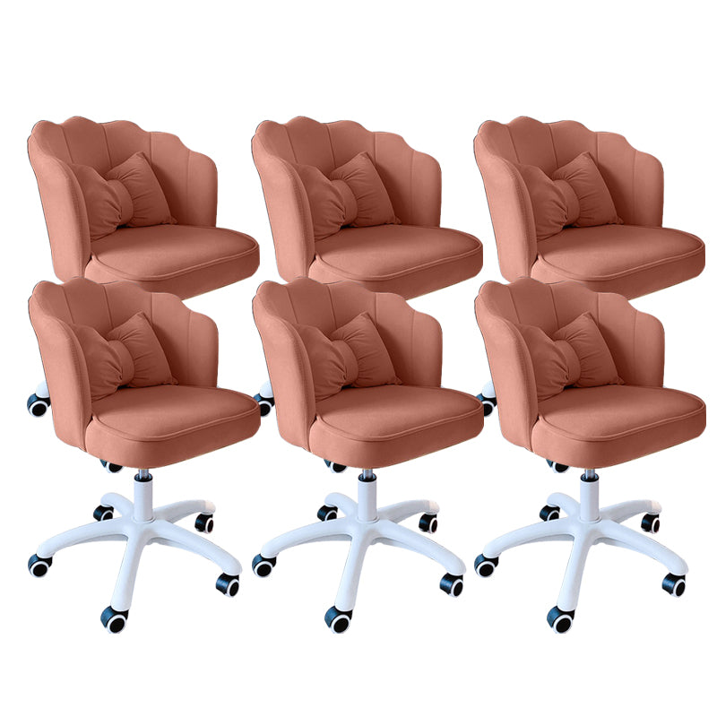 Armless Desk Chair Modern No Distressing Ergonomic Office Chair