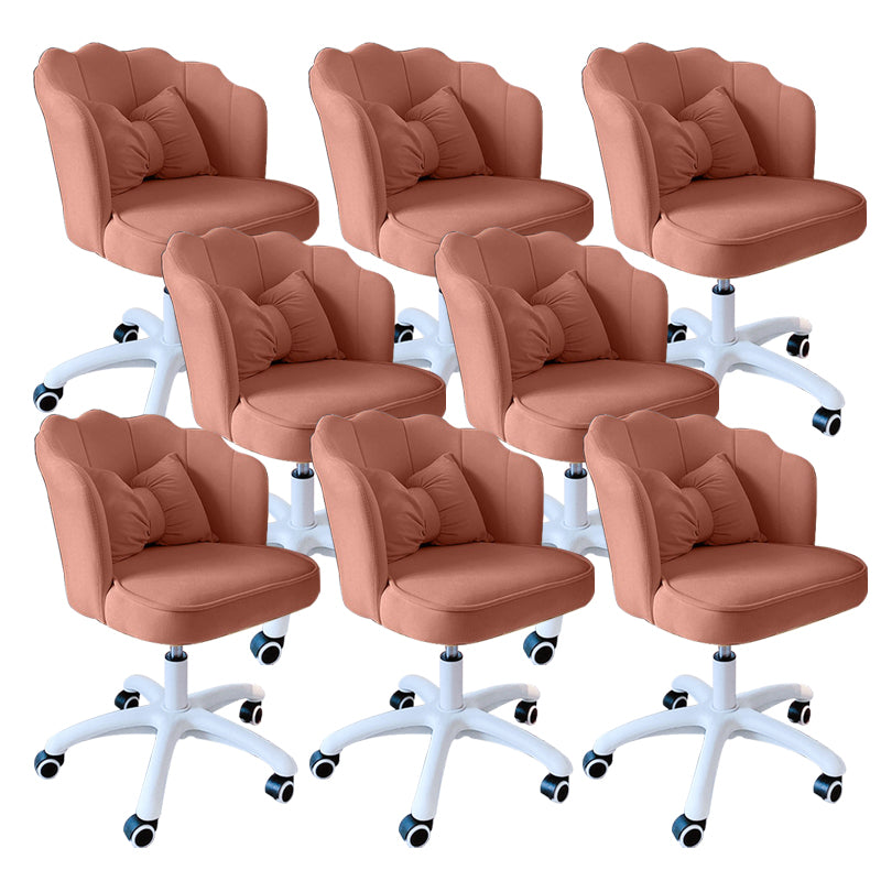 Armless Desk Chair Modern No Distressing Ergonomic Office Chair
