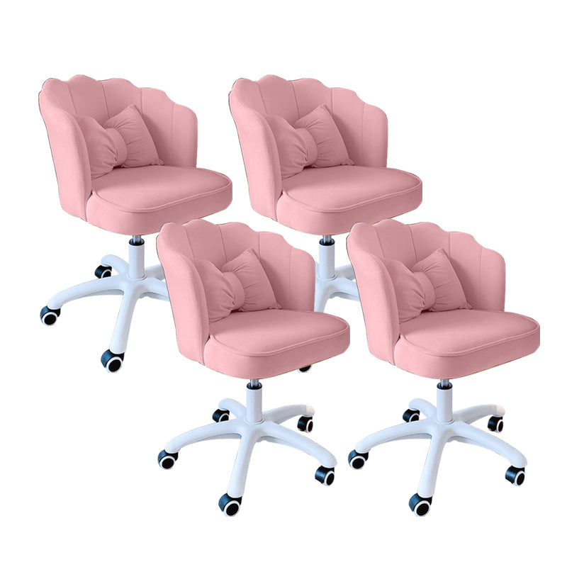 Armless Desk Chair Modern No Distressing Ergonomic Office Chair