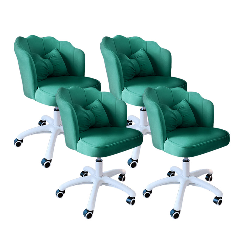 Armless Desk Chair Modern No Distressing Ergonomic Office Chair
