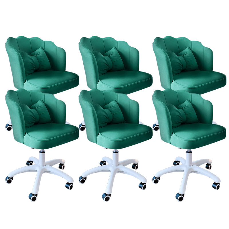 Armless Desk Chair Modern No Distressing Ergonomic Office Chair
