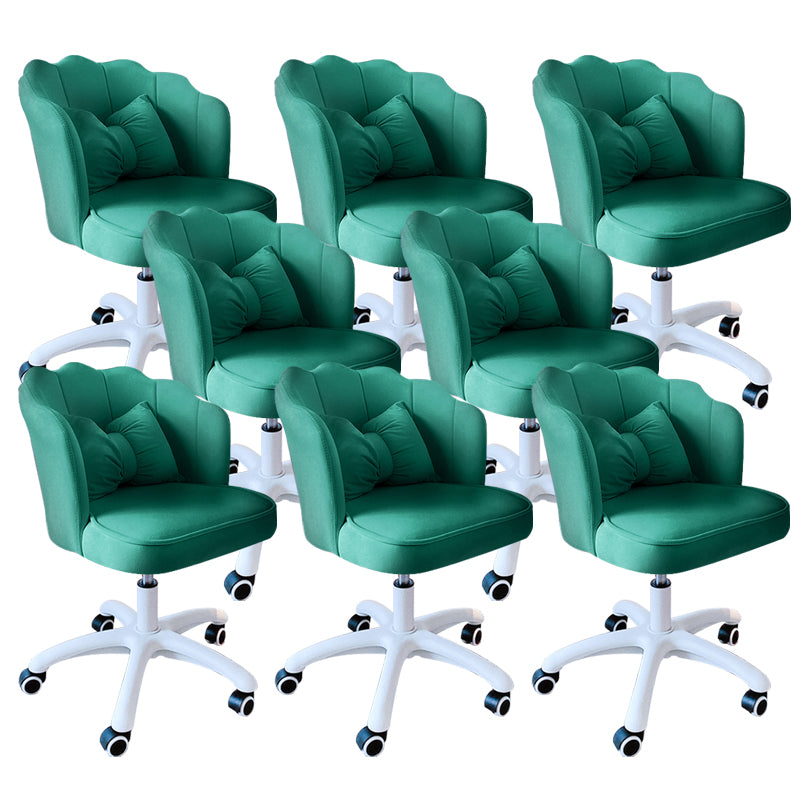 Armless Desk Chair Modern No Distressing Ergonomic Office Chair