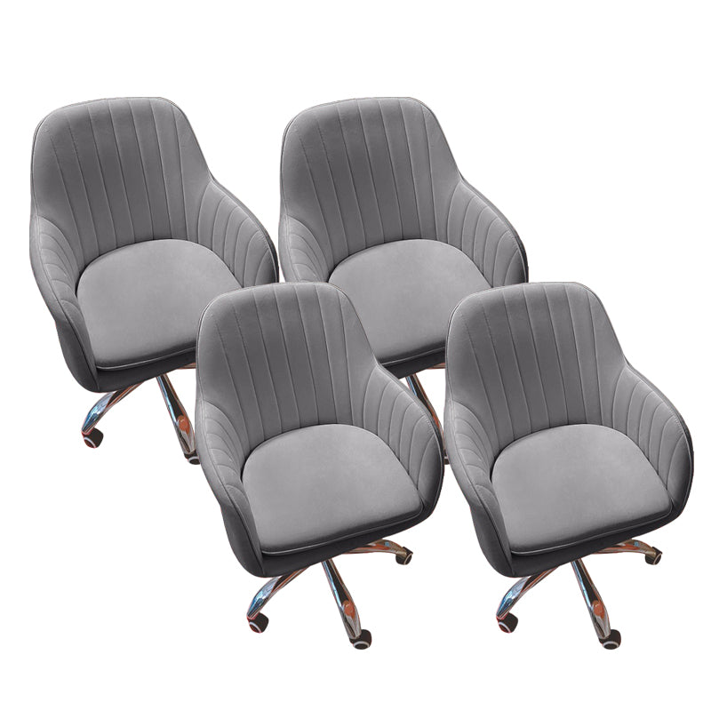 Armless Desk Chair Modern No Distressing Ergonomic Office Chair