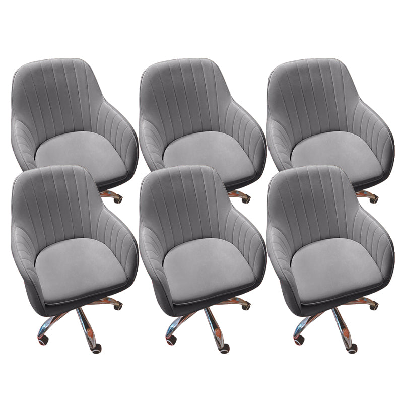 Armless Desk Chair Modern No Distressing Ergonomic Office Chair