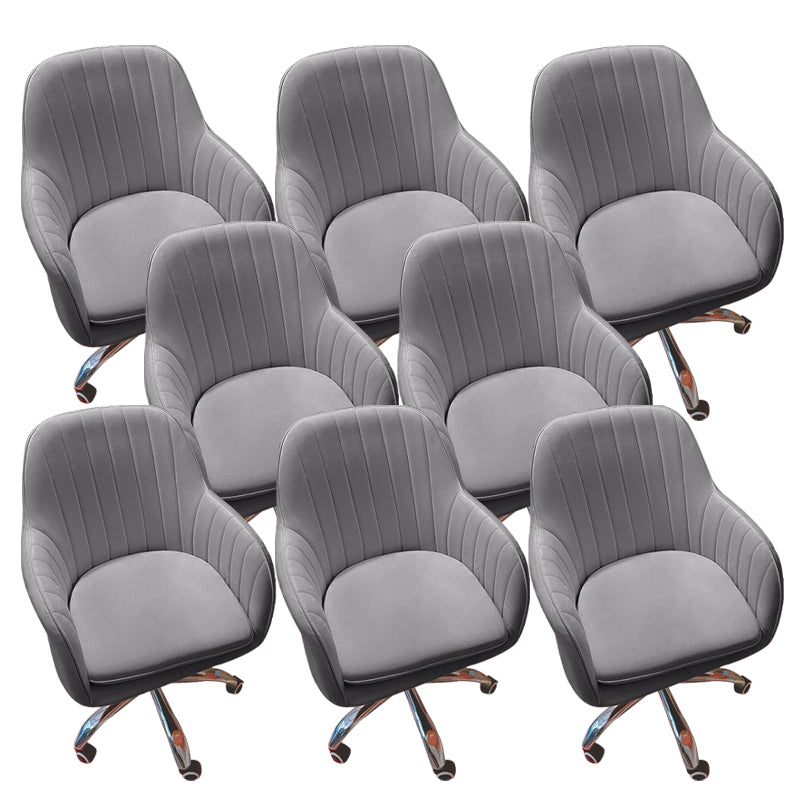 Armless Desk Chair Modern No Distressing Ergonomic Office Chair