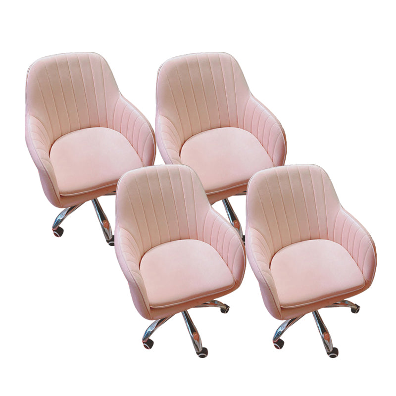 Armless Desk Chair Modern No Distressing Ergonomic Office Chair