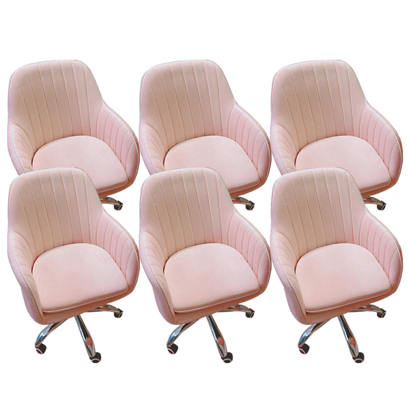 Armless Desk Chair Modern No Distressing Ergonomic Office Chair
