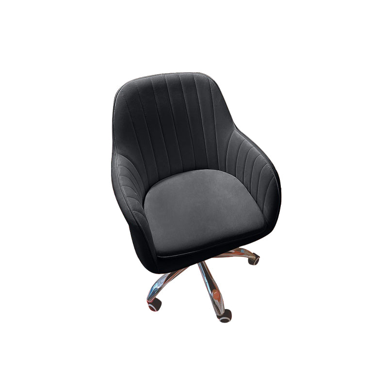 Armless Desk Chair Modern No Distressing Ergonomic Office Chair