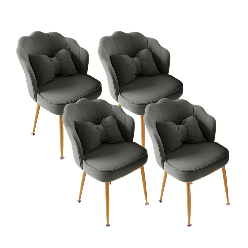 Armless Desk Chair Modern No Distressing Ergonomic Office Chair