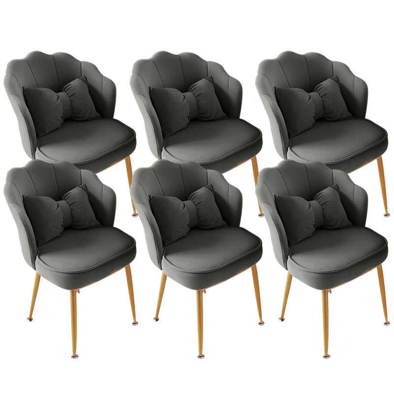 Armless Desk Chair Modern No Distressing Ergonomic Office Chair