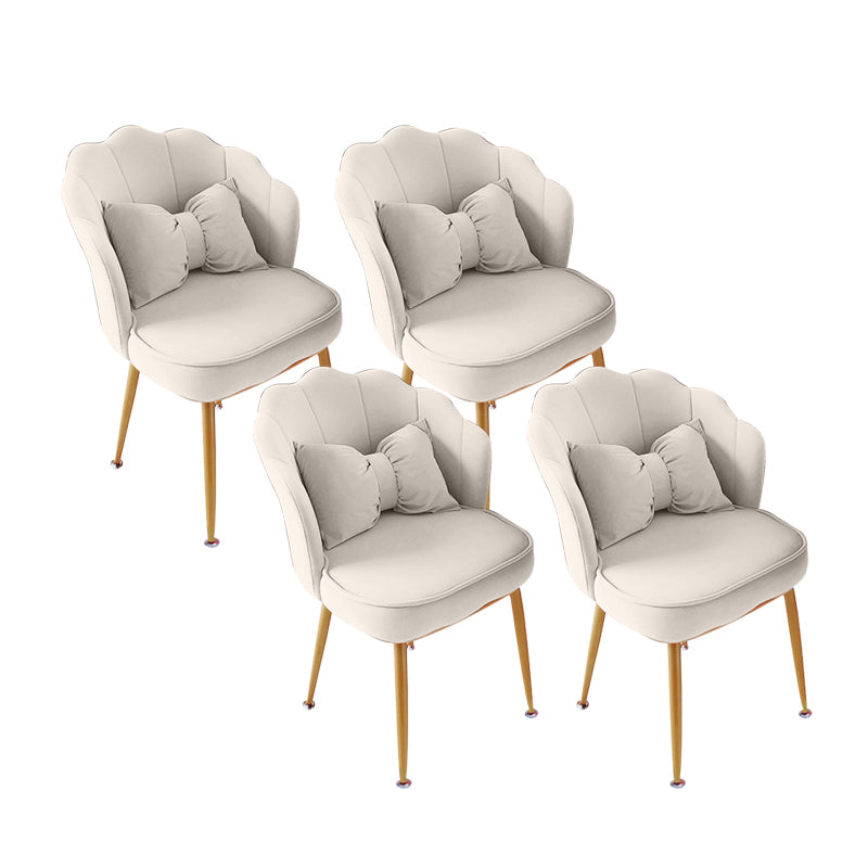 Armless Desk Chair Modern No Distressing Ergonomic Office Chair