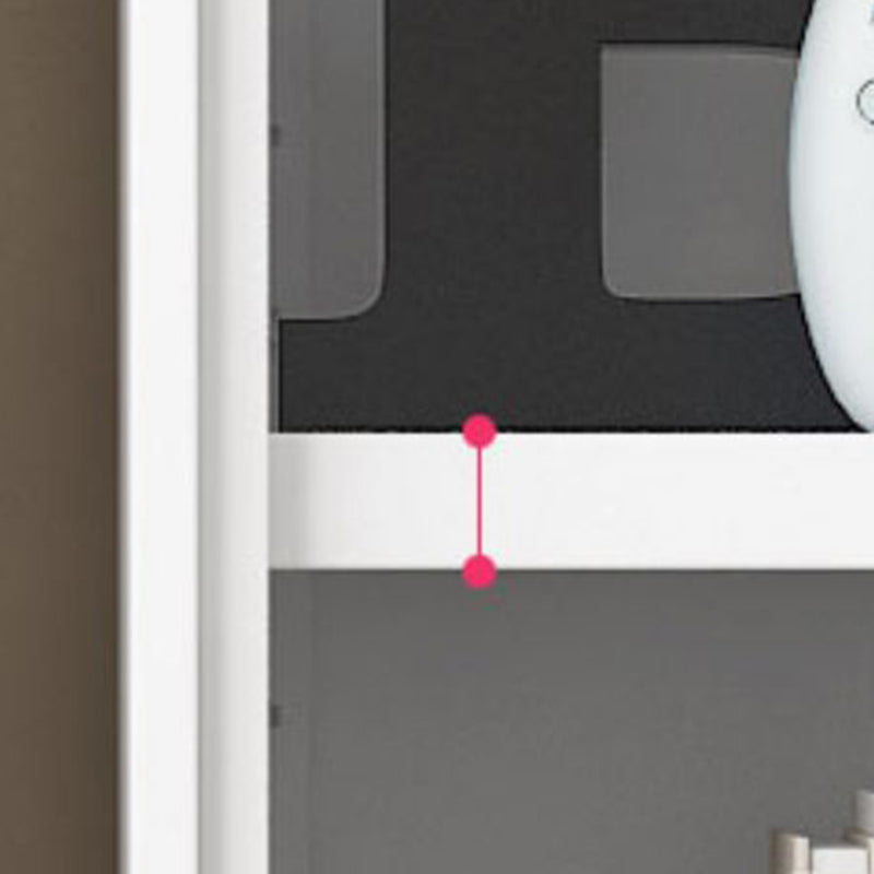 Modern Closed Back Shelf Bookcase Shelves Included for Home Office