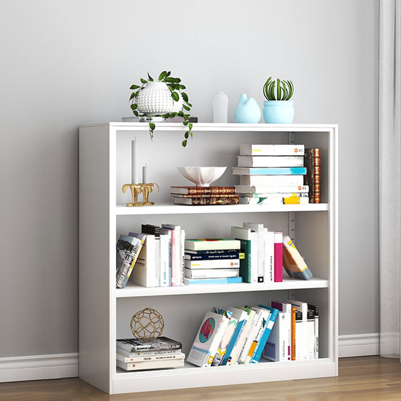 Modern Closed Back Shelf Bookcase Shelves Included for Home Office