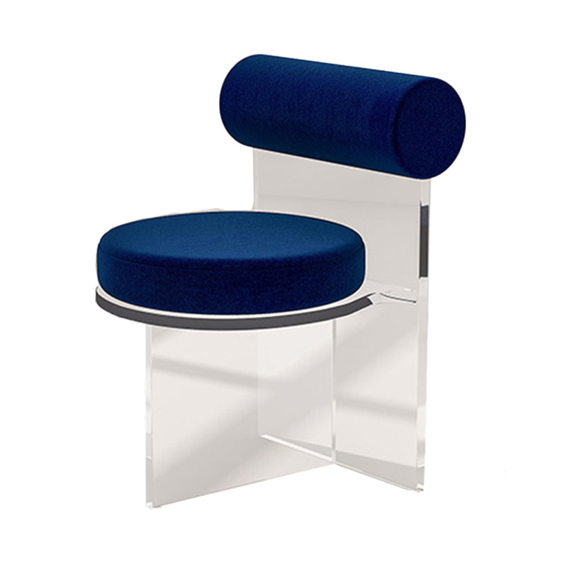 Modern Simple Side Chair Plastic Frame Side Dining Chair for Dining Room