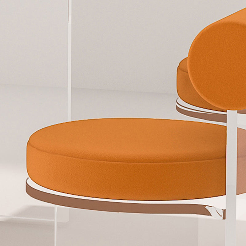 Modern Simple Side Chair Plastic Frame Side Dining Chair for Dining Room