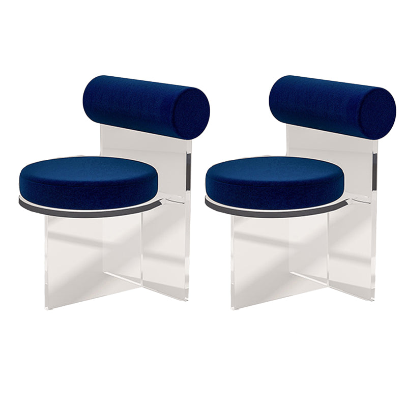 Modern Simple Side Chair Plastic Frame Side Dining Chair for Dining Room