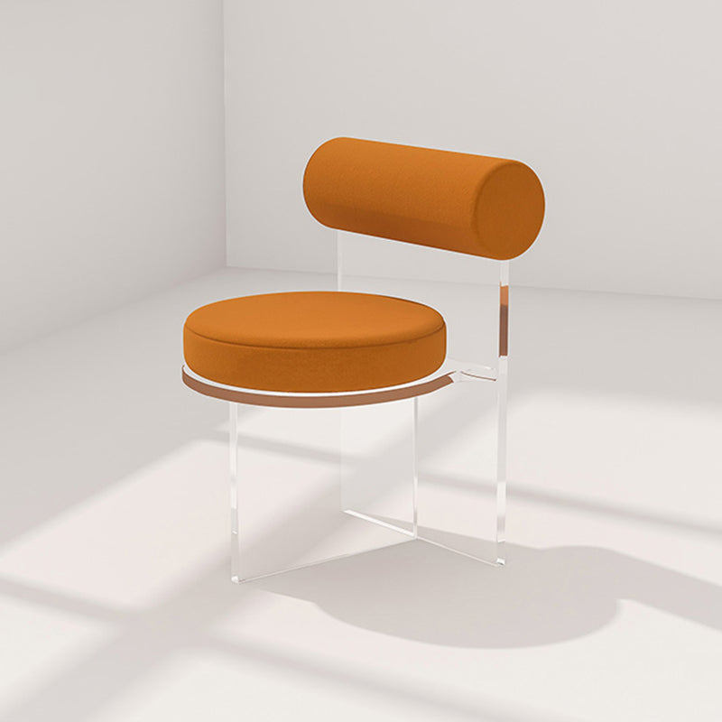 Modern Simple Side Chair Plastic Frame Side Dining Chair for Dining Room