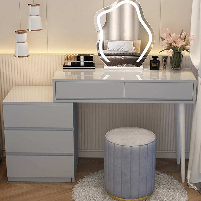 Contemporary Simple Vanity Make up Dressing Table with Storage Drawers