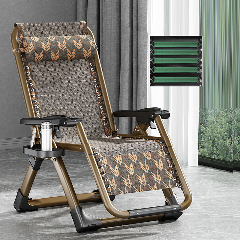 Contemporary Single Ergonimic Recliner with Legs and Pillow Metal Solid Color