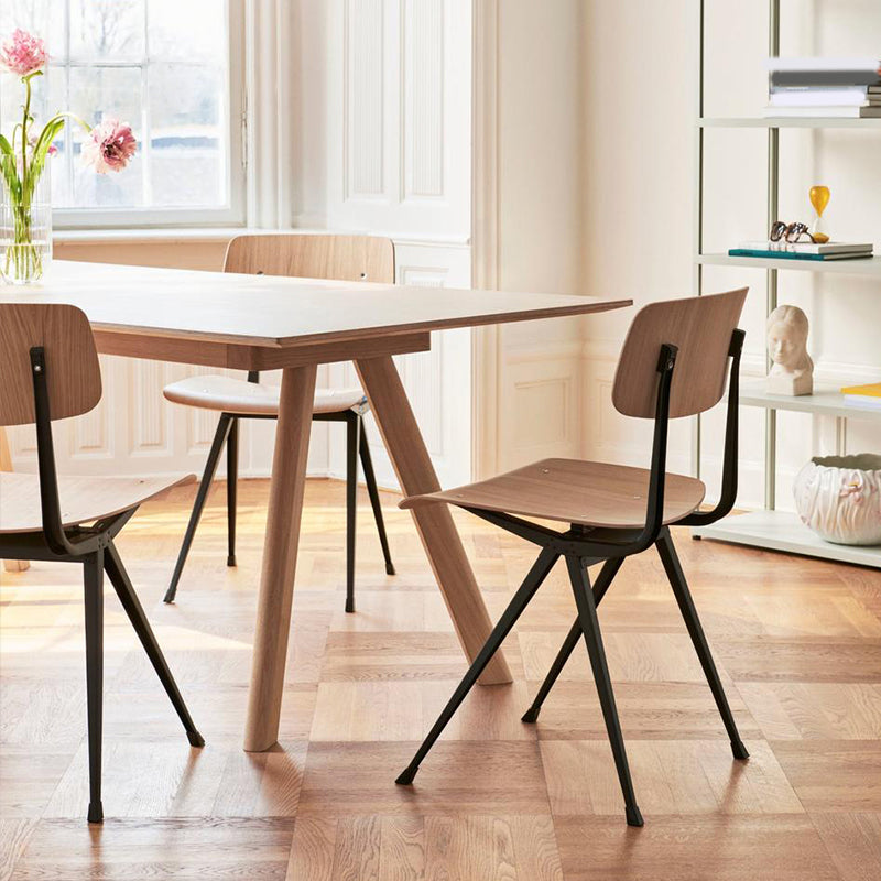 Contemporary Dining Room Open Back Metal Armless Dining Chair