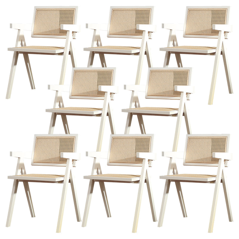 Contemporary Dining Room King Louis Back Solid Wood Dining Chair