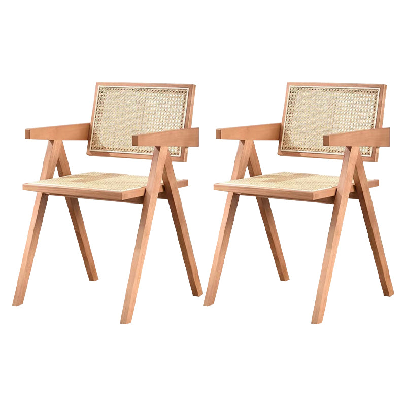Contemporary Dining Room King Louis Back Solid Wood Dining Chair