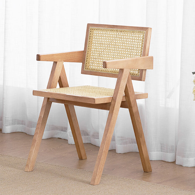 Contemporary Dining Room King Louis Back Solid Wood Dining Chair