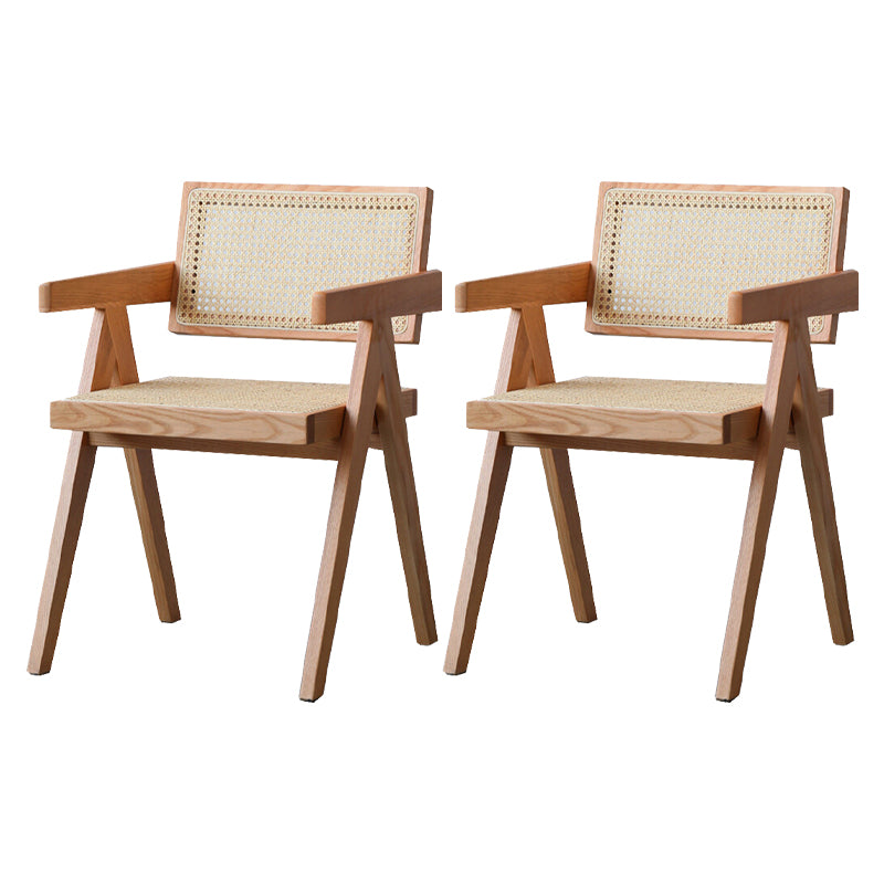 Contemporary Dining Room King Louis Back Solid Wood Dining Chair
